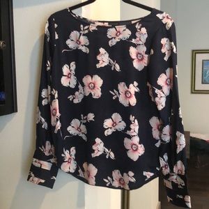 Ann Taylor Floral Blouse